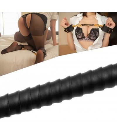 Paddles, Whips & Ticklers SM Leather Short Nail Black Belted Sexy Fun Whip Flirting Fantasy Sex Toys Fetish Hand Paddle Kinky...
