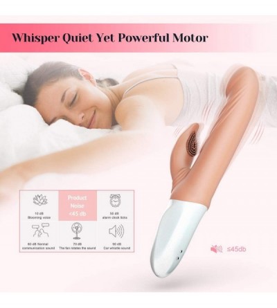Vibrators Rabbit Vibrator Sex Toy for Slipping Clitoris Stimulation & G Spot Vagina Deep Penetration with 8 Vibration Pattern...