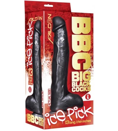 Dildos Falcon BBC - Big Black Cock- Ice Pick- 13" - CR11S2W6Y9V $30.91
