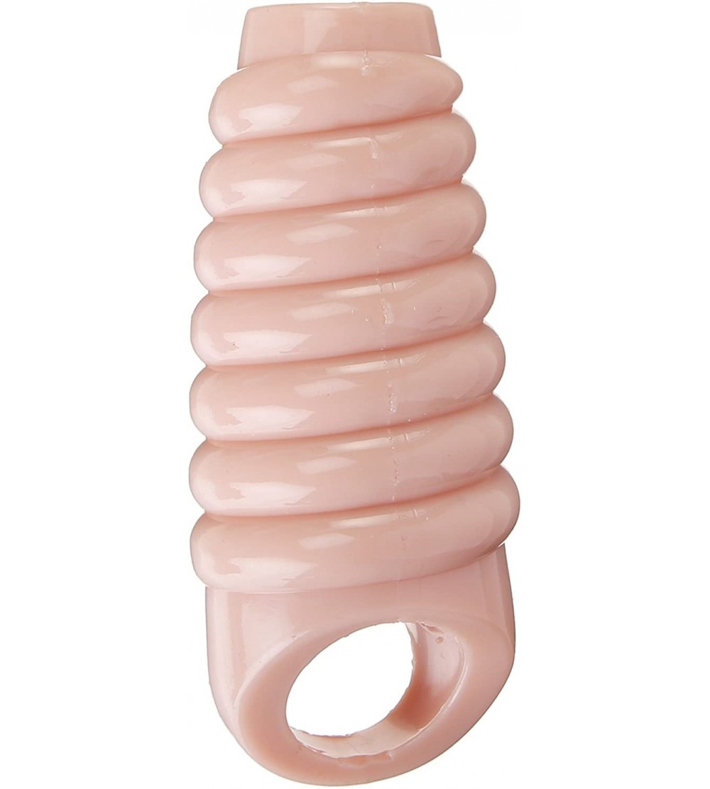 Pumps & Enlargers Really Ample Ribbed Penis Enhancer - CC12719OIGL $9.93