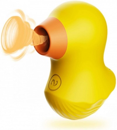 Vibrators Mr Duckie Clitoral Sucking Vibrator for Clit Nipple Stimulation with 7 Suction Levels- Souvenir for Lovers- Recharg...