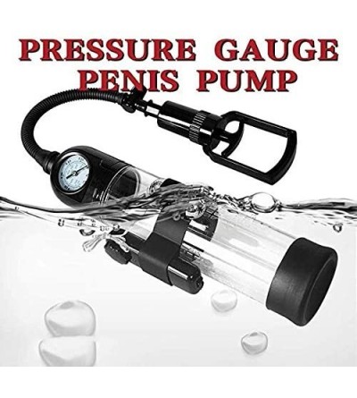Pumps & Enlargers Male Peňňis Extender Pump- Men's Realistic póckét pù$$y Cup Growth Pump with Gauge Pênīs Enlarger Extender ...