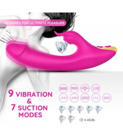 Vibrators Clitoral Sucking Vibrating G Spot Rabbit Vibrator Clit Vibrators Waterproof Clitoris Stimulator Massager Dildo 9 Vi...