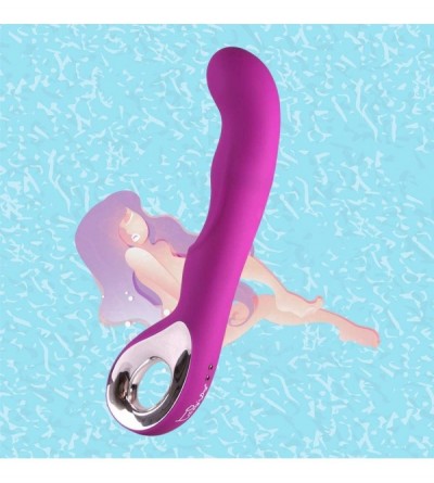 Vibrators Waves G Spot Vibrator for Anal Vagina Clitoris Stimulation with 10 Vibration Patterns- Rechargeable Dildo Finger Vi...