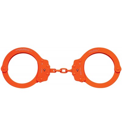 Restraints Chain Handcuff Model 750- Color-Plated - Orange Finish - C41162FPXJ7 $28.12