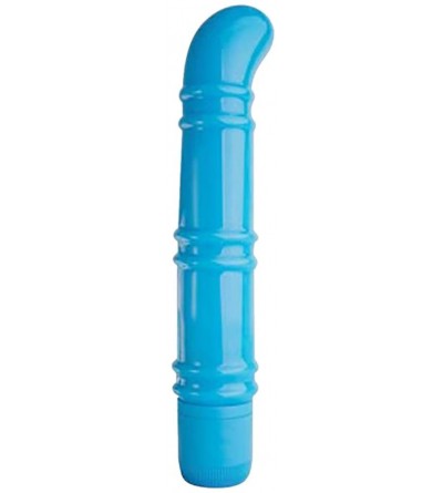 Vibrators Climax Neon Vibrator Waterproof- Electric Blue- 7.5 Inch - Electric Blue - CW11GIYPJA9 $45.10