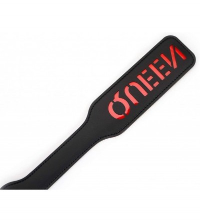 Paddles, Whips & Ticklers 32cm Faux Leather Letter Paddles- 16cm Length Handle- Queen - CX18SM30L4L $11.17