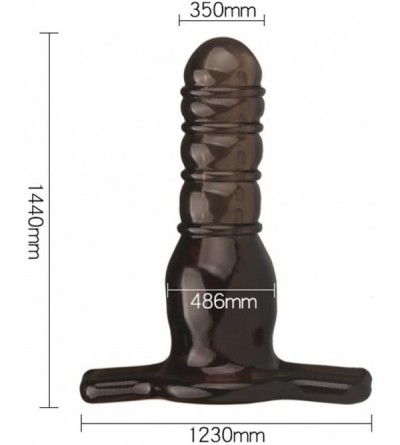Pumps & Enlargers Soft Clear Anal Plug Hollow Butt Plug Prostate Massager Masturbation Anal Sex Toys - CS18ESE34AN $11.70