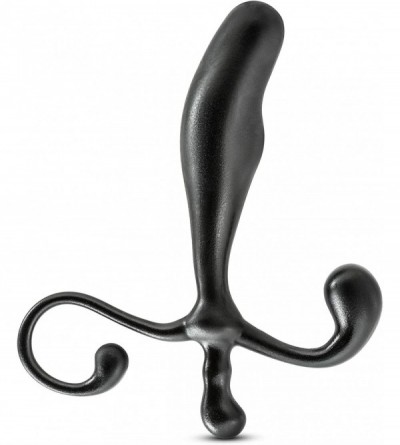 Dildos Orgasm Inducing Prostate Massager Anal Sex Toy - Black - CO1105WCNK5 $6.49