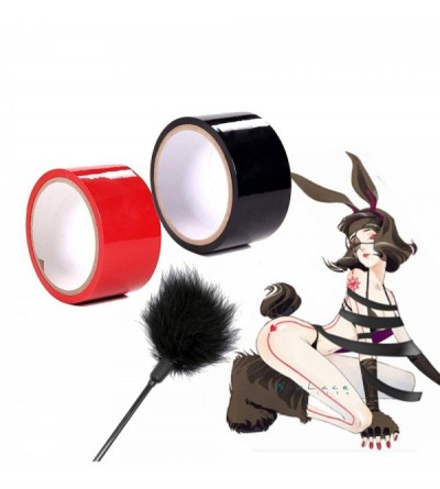 Paddles, Whips & Ticklers Anti-Static Tape- non-Adhesive Tape- Red + Black 2 pieces Tape - C5193GD3R8L $23.57