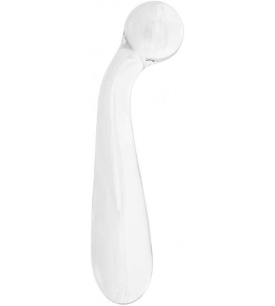Dildos Crystal Premium Glass G-Spot Wand (Clear) and JO H20 Water Based Lube - CH199AH834G $49.22