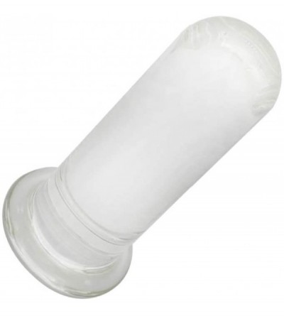 Anal Sex Toys 5cm Large Glass Dildo Crystal Penis Anal Butt Plug Anal Trainer- Sex Anal Pleasure Toys for Women Men Gay- Adul...