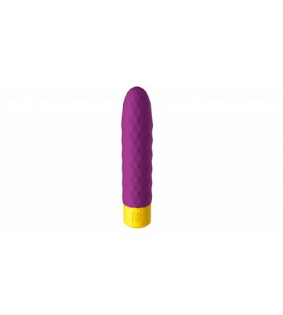 Vibrators Beat Bullet Vibrator Mini Vibrating Clit Toy with 6 Mode & 4 Pattern - Purple - CO18A7KH64Z $23.57