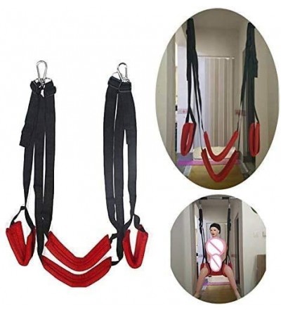 Sex Furniture HWZADQD Adult Set Support 360 Degree Spining Nylon Safe Swing Indoor Swing with Adjustable Straps and Comfortab...