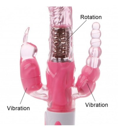 Vibrators Newfangled Rabbit Vive Toy for Women with 12-Frequencies - Life Rainproof & Traveling Comfortable - C218AIXQ52Z $15.17