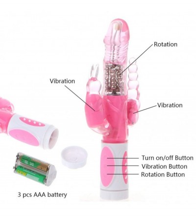 Vibrators Newfangled Rabbit Vive Toy for Women with 12-Frequencies - Life Rainproof & Traveling Comfortable - C218AIXQ52Z $15.17