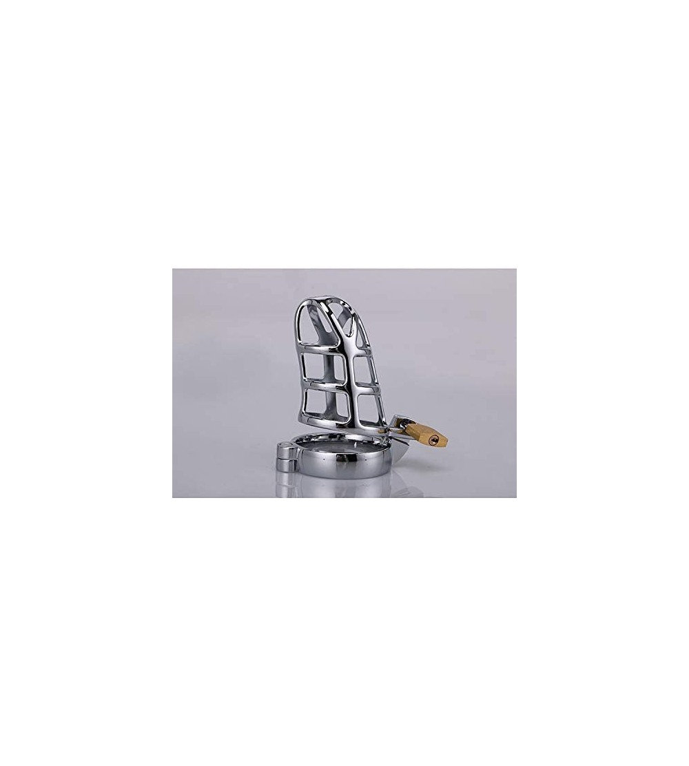 Chastity Devices Men's Stainless Steel Equipment Control cage- 45 Ring (Silver) - CG18RAUZI6E $9.80