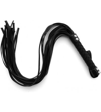 Paddles, Whips & Ticklers Faux Leather Horse Whip for Equestrian Sports Riding Horse-2.5 Feet - CD18QZZ7ZXU $10.29