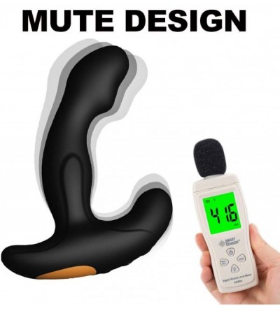Anal Sex Toys Rotating Anal Vibrator- Silicone Prostate Massager with 12 Modes of Stimulation P spot Butt Plug- G-spot Butter...