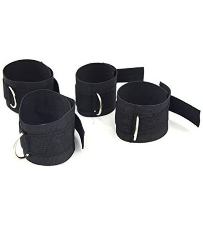 Restraints Under Bed Bondage Restraints- SM Sex Play Kit-With Adjustable Soft Comfortable Handcuffs Cuffs for Wrist Ankle Han...