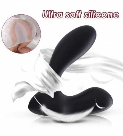 Vibrators Waterproof Vibrating Male Anal Plug Massager for Men & Dual-Motor Vibrator for Women - C417YU2NK3U $23.01