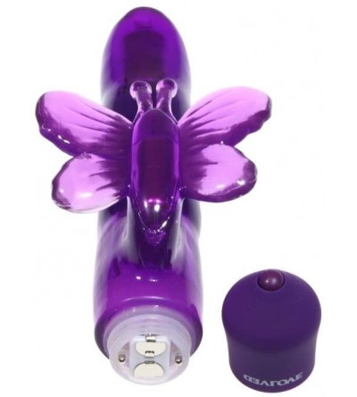 Vibrators Slenders Flutter- Purple - C6113MBSZL7 $9.56