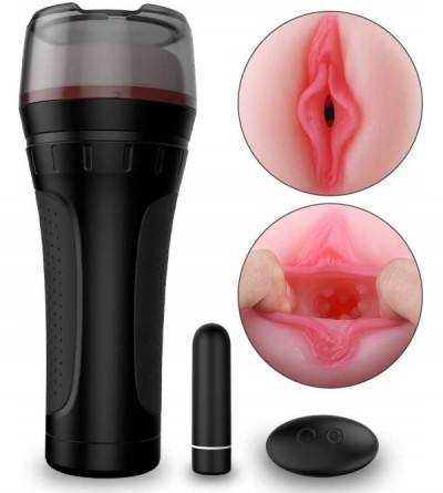 Male Masturbators Electric Blow-Job Men Deep Throat Sucking Oral Cup Male self-Pleasure Toys for Mens Realistic 3D Sex-y Unde...