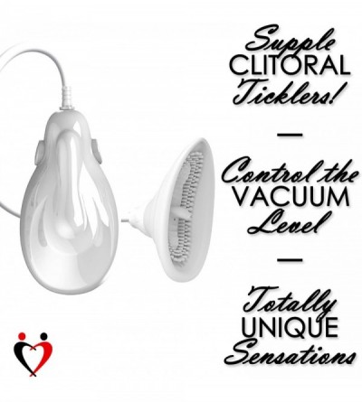 Pumps & Enlargers Pussy Vacuum Pump with Vibrating Clitoral Tickler Cup - CP11LLX6K3D $15.19