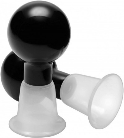 Anal Sex Toys See-Thru Nipple Boosters- Black (ad409) - CH11ET7RXNT $9.86