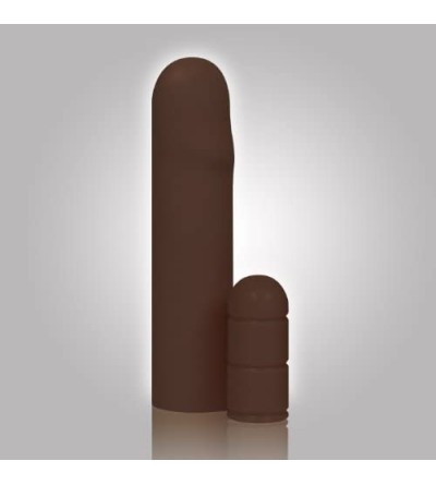 Pumps & Enlargers The Rhino Penis Extension (Chocolate) - Chocolate - C9117MOY4VZ $113.68