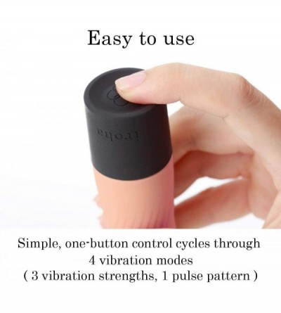 Vibrators Zen HANACHA Soft Silicone Women Vibrator- Intimate Waterproof Personal Dildo Massager- Clitoral Stimulator Battery ...