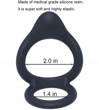 Penis Rings Cock Rings Penis Rings Cock Rings for Sex Men Silicone Stretchy Flexible Easy to Put on Very Easy to Clean Durabl...