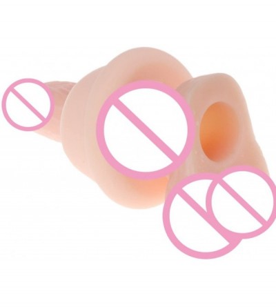 Pumps & Enlargers Silicone Replacement Flesh Donut Sleeves for Men Penis Pump Vacuum Adult Sex Toy - CX18HEO73NA $8.22