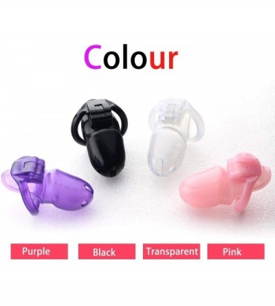 Chastity Devices Holy Trainer V3 Device Cage with 4 Size Massager Ring Belt Products - C618S5REGLT $11.09