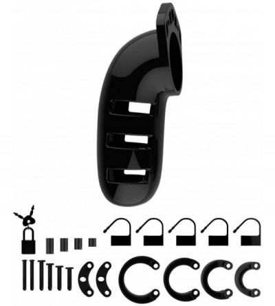 Chastity Devices ManCage 06 Chastity Cage - Black - CY1884SEYD3 $27.30