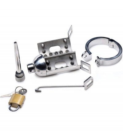 Chastity Devices Spiked Chamber Chastity Cage - CB1968IL3S8 $37.04