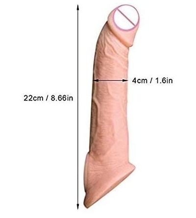 Pumps & Enlargers 9 inch New Silicone Wearable Male Rod Extension Enhancer Girth Extender Slêeve for Men ASDF1 - CY18Z0US4XW ...
