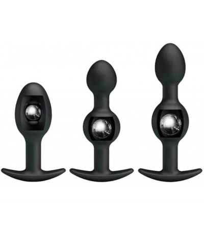 Anal Sex Toys Anal Sex Toys Silicone Anal Beads Metel Ball Inside Muscles Trainer Anal Butt Plug - CQ188R8WUMQ $8.10