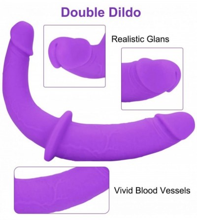 Dildos Harness Strap on Silicone Dildo G spot Stimulator Detachable Double Dildos Vagina Massager Female Masturbator Adult Se...