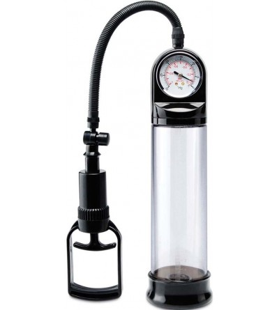 Pumps & Enlargers Pump Worx Accu-Meter Power Pump for Men and Cock Ring Combo - CR116AVMFB1 $21.67