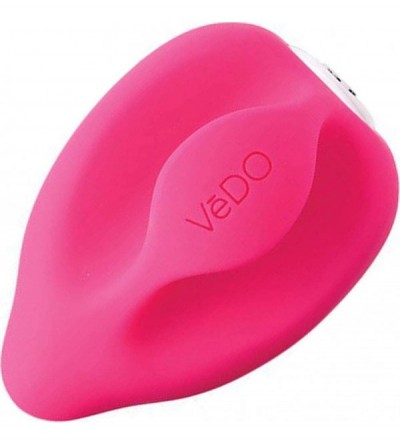 Vibrators Yumi Rechargeable Finger Vibe in Foxy Pink - Foxy Pink - CG18Q02HS7E $80.37