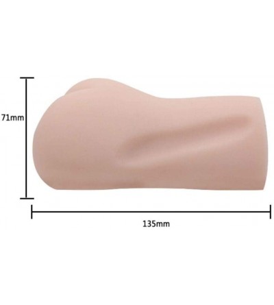 Male Masturbators No Lube Masturbator Sleeve - Realistic Anal Skin-Like Texture - CI189T0KZKW $17.36