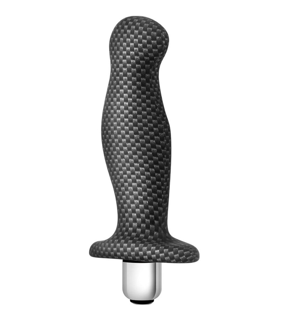 Anal Sex Toys 10 Vibrating Functions Powerful Vibrating P Spot Stimulator - Smooth Prostate Massager - Platinum Silicone Anal...
