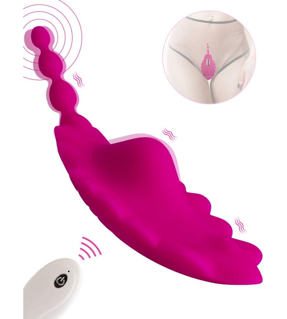 Vibrators Wearable Panty Clitoral Butterfly Vibrator Wireless Remote Control-Rechargeable Waterproof Portable G Spot Vagina A...