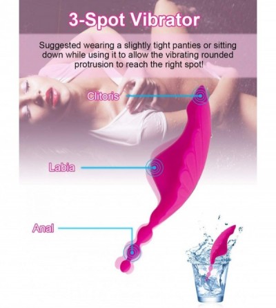 Vibrators Wearable Panty Clitoral Butterfly Vibrator Wireless Remote Control-Rechargeable Waterproof Portable G Spot Vagina A...