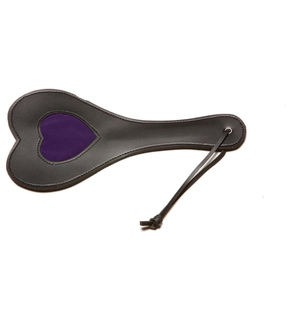 Paddles, Whips & Ticklers True Love Paddle - Purple - Purple - CG110QHUJB9 $11.67