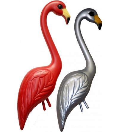 Paddles, Whips & Ticklers CRSI Flamingos- Crimson-Silver- Pair of 1 - Crimson-silver - CU115PS255R $30.28