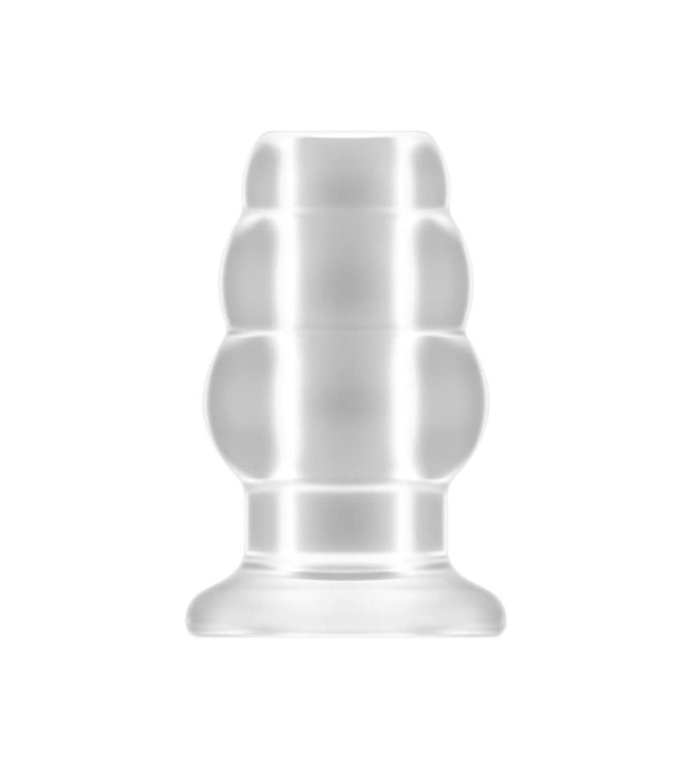 Anal Sex Toys Number 49 Small Hollow Tunnel Butt Plug 3 Inch Translucent - C012N9MDFBR $11.49