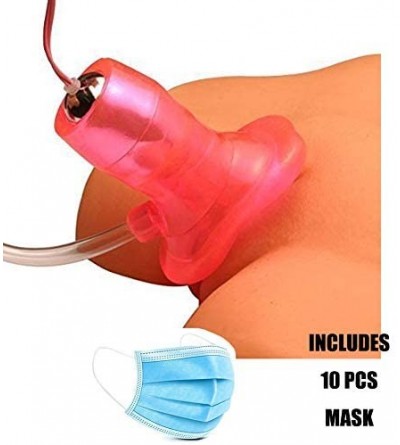 Pumps & Enlargers Pump Vibrate Toy Oral Juicy Clit Pussy Lips Multi Speed Vibrating Bullet with Suction Cup for Women Pink N0...