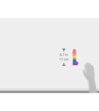 Novelties Colors Pride Edition Dildo Rainbow- 5 Inch - C5186IAOTCC $21.86